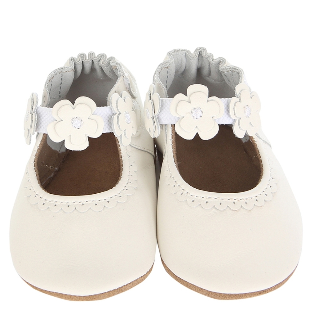 Robeez Claire Mary Jane's in white - 18-24 months - Picture 2 of 12